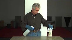 Applying Penetrating Sealer