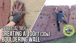 Creating a Bouldering Wall with Buddy Rhodes Vertical Mix