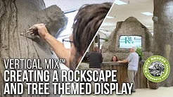 Making a Rockscape and Tree Themed Display with Buddy Rhodes Vertical Mix