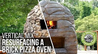 Resurfacing a Brick Pizza Oven
