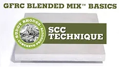 GFRC Blended Mix Basics - SCC Technique