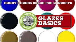 The Basics of the Buddy Rhodes Glazes