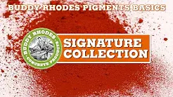 Add Color to Concrete: Buddy Rhodes Signature Collection Pigments